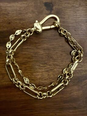 Gold Filled 2 Chan Bracelet